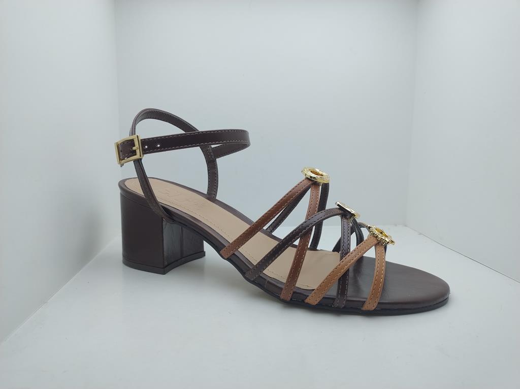 Sandália Salto Bloco - Claire